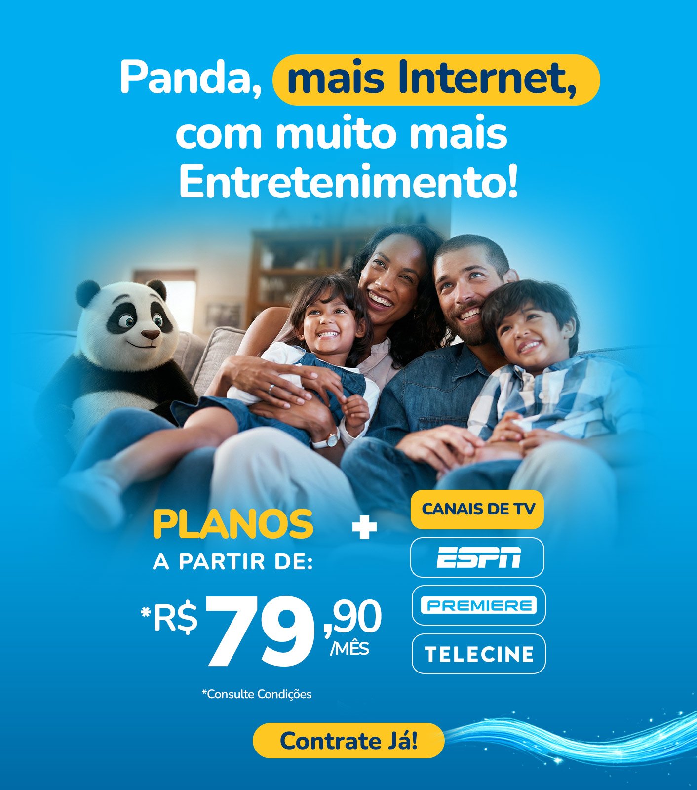 Banner Panda planos mobile